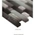 MSI Stormy Tide Interlocking 12 in. x 12 in. x 0.31 in. Glass Mesh-Mounted Mosaic Wall Tile (9.8 sq. ft./Case)