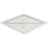 18 in. x 14 in. Storm Water Pit and Catch Basin for Modular Trench and Channel Drain Systems with Aluminum Grate