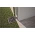 18 in. x 14 in. Storm Water Pit and Catch Basin for Modular Trench and Channel Drain Systems with Aluminum Grate
