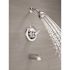 Delta Classic Single-Handle 5-Spray Tub and Shower Faucet in Chrome (Valve Included)