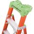 Louisville Ladder 4 ft. Fiberglass Cross Step Ladder, 300 lbs. Load Capacity Type IA Duty Rating