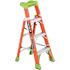 Louisville Ladder 4 ft. Fiberglass Cross Step Ladder, 300 lbs. Load Capacity Type IA Duty Rating