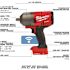 Milwaukee M18 FUEL ONE-KEY 18V Lithium-Ion Brushless Cordless 1/2 in. Impact Wrench with Pin Detent (Tool-Only)