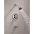 Delta Foundations Single-Handle 1-Spray Tub and Shower Faucet in Chrome (Valve Included)
