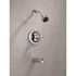 Delta Foundations Single-Handle 1-Spray Tub and Shower Faucet in Chrome (Valve Included)