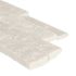 MSI Arctic White Mini Ledger Panel 4.5 in. x 16 in. Splitface Marble Wall Tile 5 sq. ft. /case