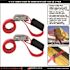 SNAP-LOC 3 ft. x 1 in. Cam with Cinch Strap in Red (2-Pack)