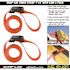 SNAP-LOC 6 ft. x 1 in. Cam with Cinch Strap in Red (2-Pack)