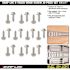 SNAP-LOC 1/4 in. x 1 in. Hex Washer Head Lag Screws for E-Tracks (20-Pack)