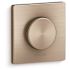 KOHLER Real Rain 1-Handle Wall-Mount Tub Diverter Faucet Trim Kit in Vibrant Brushed Bronze (Valve Not Included)