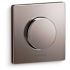 KOHLER Real Rain 1-Handle Wall-Mount Tub Diverter Faucet Trim Kit in Vibrant Titanium (Valve Not Included)