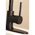 Kingston Brass Single-Handle Pull-Down Sprayer Kitchen Faucet in Black