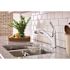 MOEN Brecklyn Single-Handle Pull-Out Sprayer Kitchen Faucet with Power Clean in Chrome