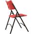 National Public Seating NPS 600 Series Blow Molded Folding Chair, Red (Pack of 4)