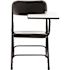 National Public Seating 5200 Series Black Tablet Arm 18-Gauge Steel Folding Chair, Grey Nebula Left Arm (2-Pack)