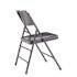National Public Seating Blue Metal Stackable Folding Chair (Set of 4)
