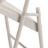 National Public Seating Grey Metal Stackable Folding Chair (Set of 4)