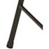 National Public Seating Black Vinyl Padded Seat Stackable Folding Chair (Set of 4)