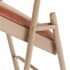 National Public Seating Brown Vinyl Seat Stackable Folding Chair (Set of 4)