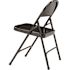 National Public Seating 50 Series Black All-Steel Folding Chair (4-Pack)
