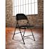 National Public Seating 50 Series Black All-Steel Folding Chair (4-Pack)