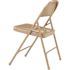 National Public Seating 50 Series Beige All-Steel Folding Chair (4-Pack)