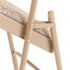 National Public Seating Beige Fabric Seat Stackable Folding Chair (Set of 4)