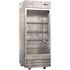 Norpole 23 Cu. Ft. Stainless Steel Reach-In Refrigerator With Glass Door