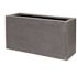 Vasesource Cube 24 in. x 24 in. Glossy White Fiberstone Square Cube Planter