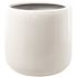 PotteryPots 16 in. x 20 in. Shiny White Fiberstone Rectangular Planter