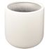 Vasesource 15 in. x 28 in. Matte Black Fiberstone Rectangular Planter