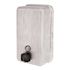 Alpine Industries 1200 ml Vertical Manual Surface-Mounted Stainless Steel Liquid Soap Dispenser