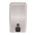 Alpine Industries 1200 ml Vertical Manual Surface-Mounted Stainless Steel Liquid Soap Dispenser