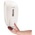 Alpine Industries 800 ml White Surface Mounted Hand Soap Dispenser