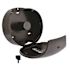 Alpine Industries Gray Plastic Single Roll Jumbo Toilet Paper Dispenser