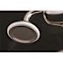 Kingston Brass 3-Handle Claw Foot Tub Faucet Wall-Mount Adjustable Centers with Hand Shower in Polished Nickel