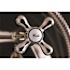 Kingston Brass 3-Handle Claw Foot Tub Faucet Wall-Mount Adjustable Centers with Hand Shower in Polished Nickel