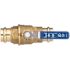 HOMEWERKS 1 in. Press x 1 in. Press Lead Free Brass Ball Valve