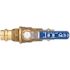 Homewerks Worldwide 1/2 in. Press x 1/2 in. Press Lead Free Brass Ball Valve