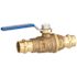 Homewerks Worldwide 1/2 in. Press x 1/2 in. Press Lead Free Brass Ball Valve