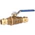 Homewerks Worldwide 1/2 in. Press x 1/2 in. Press Lead Free Brass Ball Valve