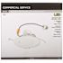 Westinghouse 6 in. White Integrated LED Recessed Trim