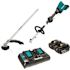Makita LXT 18V X2 (36V) Lithium-Ion Brushless Couple Shaft Power Head Kit with Trimmer Attachment (5.0Ah)