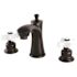 Kingston Brass Victorian 8 in. Widespread 2-Handle Bathroom Faucet in Oil Rubbed Bronze