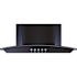 Winflo 30 in. Convertible Wall Mount Range Hood in Black with Mesh Filters and Push Button Control