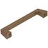Amerock Blackrock 5-1/16 in. (128mm) Modern Golden Champagne Arch Cabinet Pull