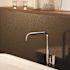 Caltrop Black Stainless 12.09 in. x 11.65 in. x 5 mm Metal Self-Adhesive Wall Mosaic Tile (11.76 sq. ft. /case)