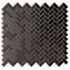 Caltrop Black Stainless 12.09 in. x 11.65 in. x 5 mm Metal Self-Adhesive Wall Mosaic Tile (11.76 sq. ft. /case)