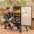 Masterbuilt 30 in. Analog Electric Smoker in Black with 3 Racks