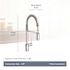 MOEN Align 1-Handle Pre-Rinse Spring Pulldown Kitchen Faucet with MotionSense Wave and Power Clean in Spot Resist Stainless